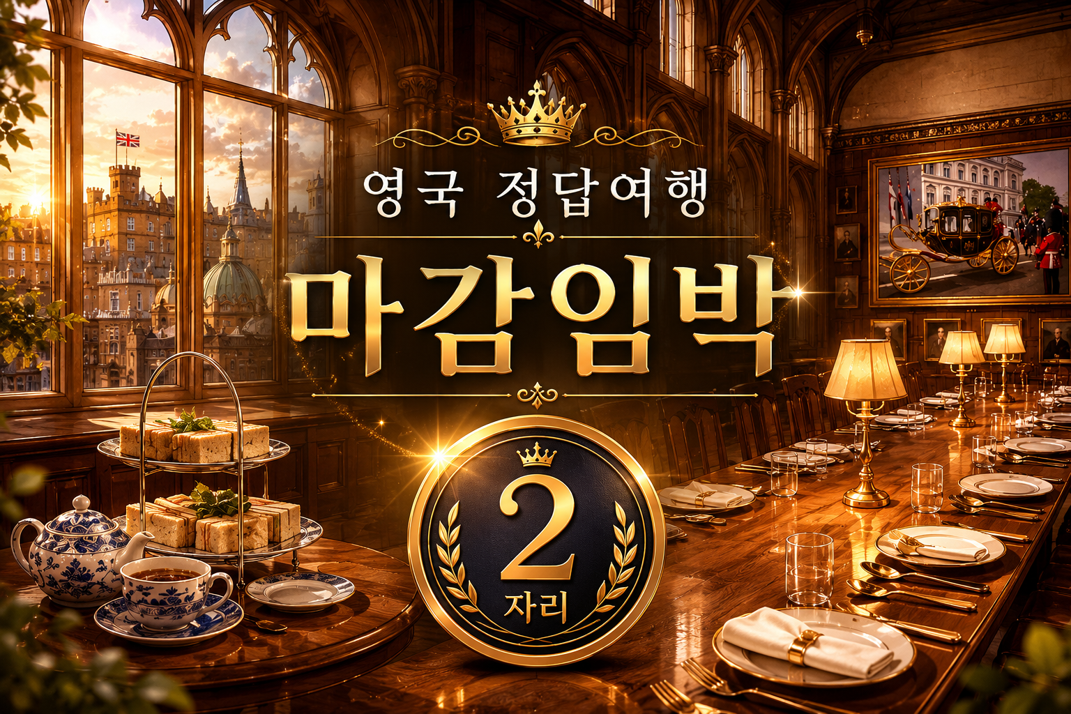 [2026 GRAND RENEWAL OPEN] 영국 정답여행 9일